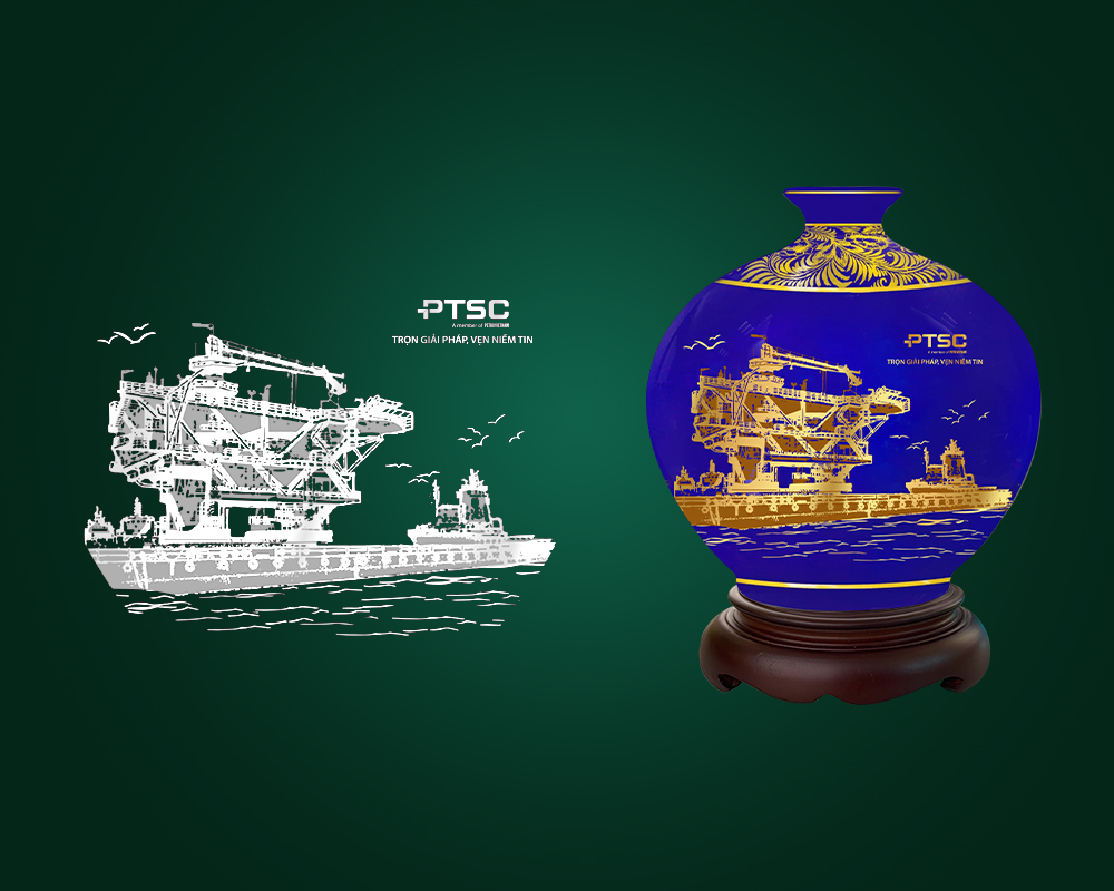 Dự án quà tặng cao cấp thiết kế dành riêng cho Tập đoàn Xăng dầu Việt Nam